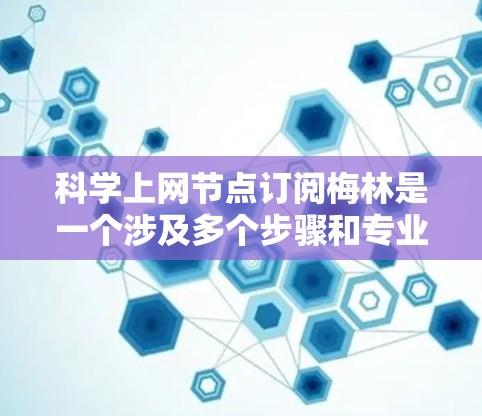 科学上网节点订阅梅林是一个涉及多个步骤和专业知识的网络订阅过程。以下是详细的步骤指南