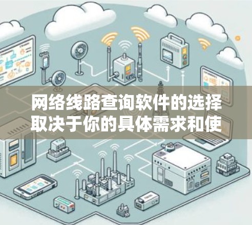 网络线路查询软件的选择取决于你的具体需求和使用的设备类型。以下是一些常用的网络线路查询软件推荐，适用于不同的场景和设备